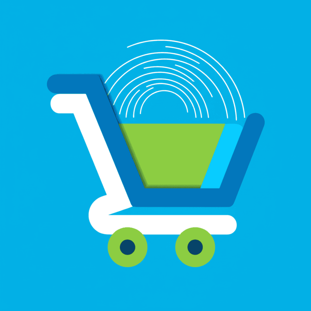 Digital streaming subscription purchase concept