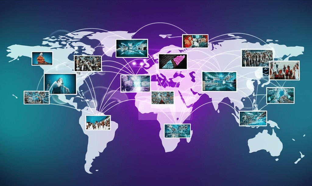 International IPTV Global Streaming Visualization