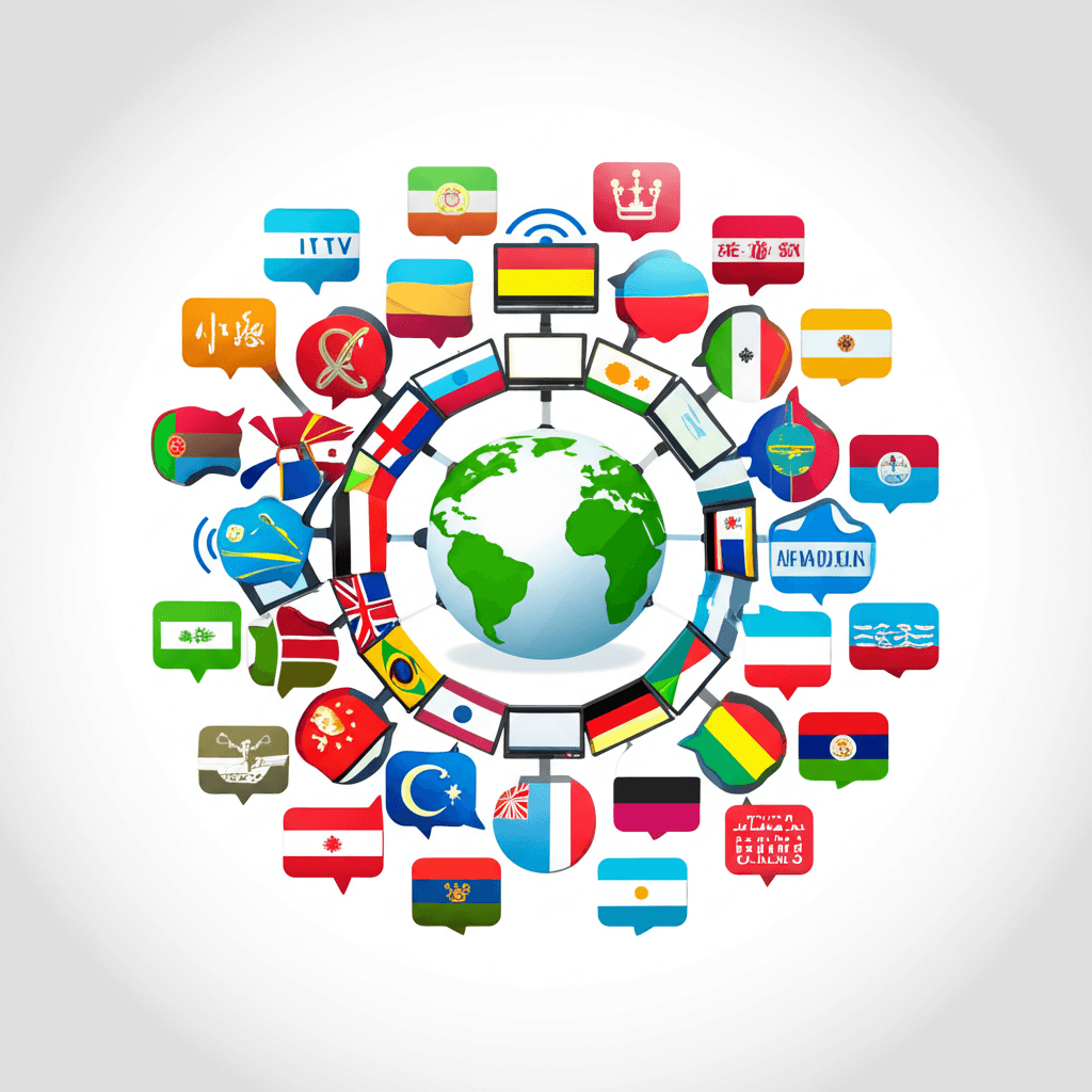 IPTV Multi-Language - International Channels in 50+ Languages