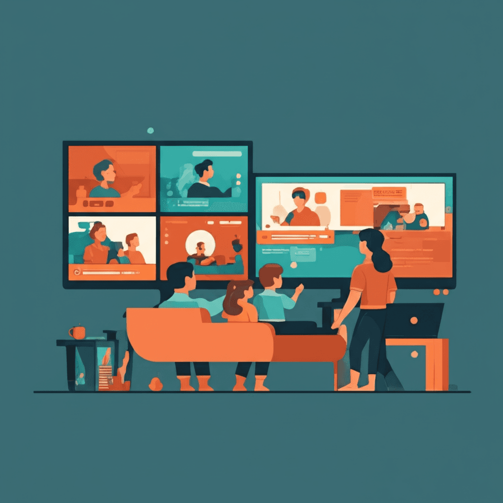 IPTV Family Plan - Multi-User Streaming